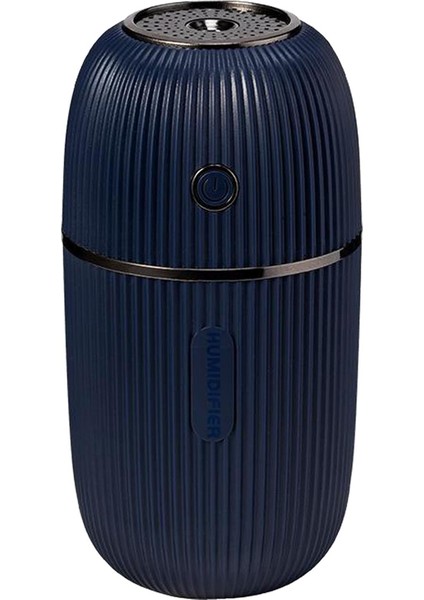 300ML Mini Hava Difüzör Serin Sis Temizleyici Hava Nemlendirici W / Hafif Koyu Mavi (Yurt Dışından)