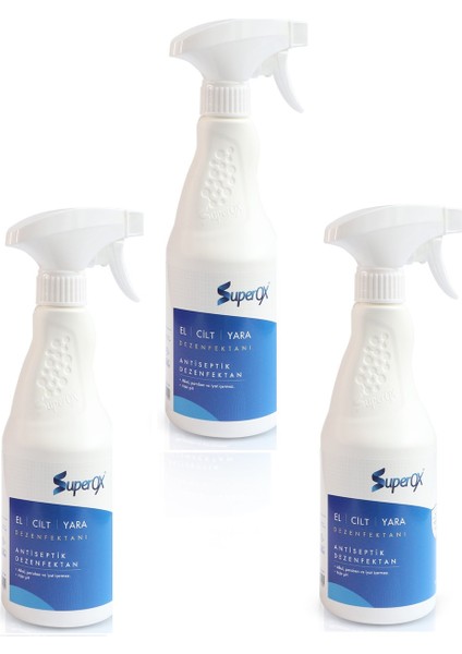 Hipokloröz Alkolsüz El & Cilt Dezenfektanı 3 x 500 ml