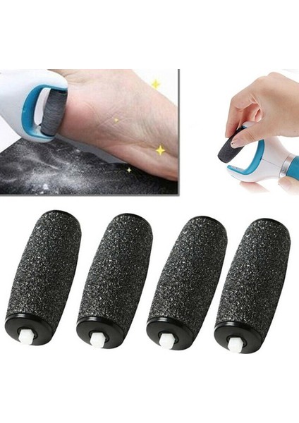 Velvet Smooth Uyumlu Sert Başlık Yedek Törpü 4 Adet modelleri