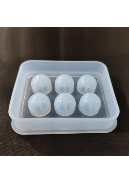 10ADET - Reçine Epoksi Silikon Boncuk Kalıbı -12MM- 161 modelleri