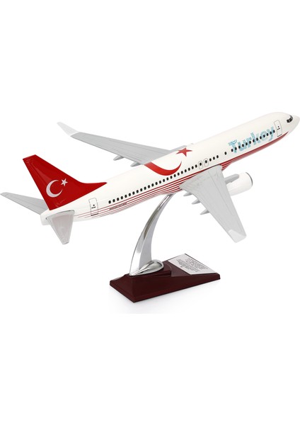 - Maket Uçak - Boeing 737-800 1/100 - Türkiye Özel Tasarımlı Model Uçak, Model D