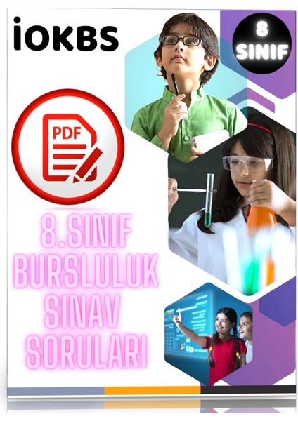 8. Sınıf ve Hazırlık Sınıfı Bursluluk Sınav Soruları (Pdf)