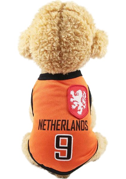 Evcil Hayvalar Için Futbol Forması - Kırmızı (Yurt Dışından)