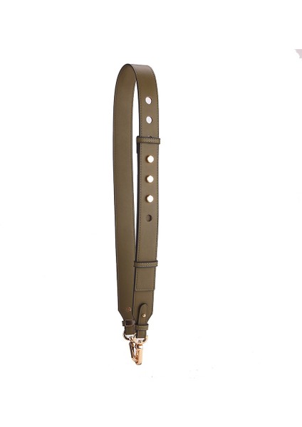 Deri Ayarlanabilir Yedek Çanta Askısı 116 cm - Yeşil (Yurt Dışından)