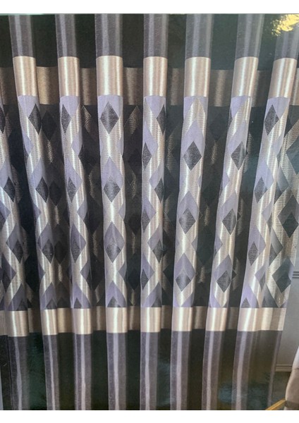 Orta Bordurlu Pano Fon Özel Exclusıve Serisi Kırışmaz 1x3 Pileli Tek Adet Fon Perde modelleri