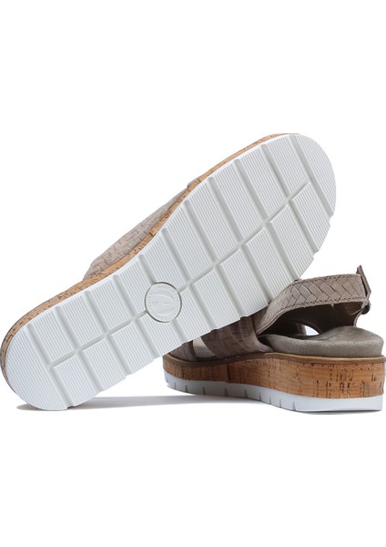 Kifidis Mia 35 Ac-Kifidis Kadın Anatomik Nubuk Sandalet 35-41