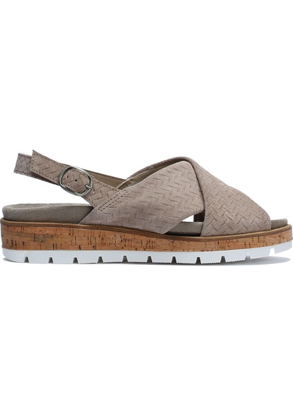 Kifidis Mia 35 Ac-Kifidis Kadın Anatomik Nubuk Sandalet 35-41