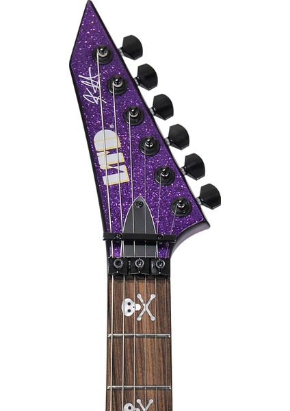KH-602 Purple Sparkle Kirk Hammett Signature Elektro Gitar