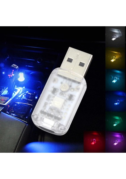 Mini Usb Tip 7 Renkli Sese Duyarlı Atmosfer Led Point