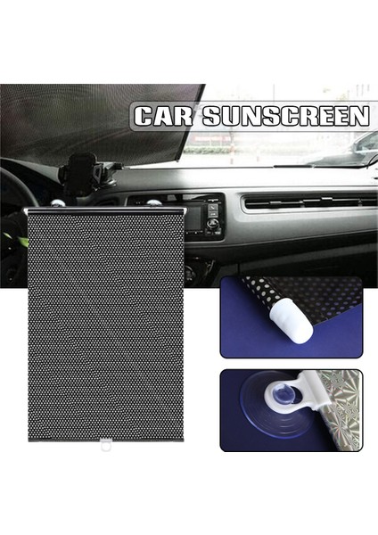 Vantuzlu Geri Çekilebilir Ön Cam Vizörlü Karartma Perdeleri (Yurt Dışından) fiyatları