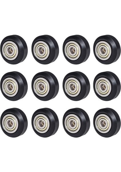 3D Yazıcı Kauçuk Kaplı Kasnak 625ZZ Plastik Kaplı Rulman Tekerleği Naylon Ark Rulman Tekerleği (Yurt Dışından)