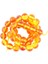Sentetik Amber Bal Yuvarlak Şekleli Boncuklar Boyut 1.5mm - 15 Inç Dıy Yapımı (Yurt Dışından) 2