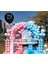 100 Adet Cinsiyet Belirleme Balonları Toplam 100 Adet Balon ve Balon Zinciri -Mavi-Pempe -Soft 1