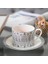 Zarif Üst Sınıf Kemik Çini Kahve Fincanı Avrupa Çay Bardağı Seti ve Tabağı Öğleden Sonra Çay Kahve Drinkware | Kahve Fincanı ve kupalar (Yurt Dışından) 3