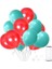15 Adet Metalik Sedefli Su Yeşili-Mor Balon, Helyumla Uçan-Dogum Günü-Parti 1