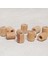 Crafts 10 Adet Ham Boru Ahşap Boncuk 16MM 1