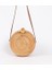 Yuvarlak Saman Torbaları Kadın Yaz Rattan Çantası El Yapımı Dokuma Plaj Çapraz Vücut Çantası Çember Bohemia Çanta Bali | Rattan Çanta | Saman Çanta Crossbody Çanta (Yurt Dışından) 1