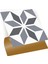 Kendinden Yapışkanlı Kesilebilir Geometrik 01 Desenli Pvc Karo 30X30 cm (4 Adet) 0,36 M2 1