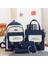 5 Parça Büyük Kapasiteli Sevimli Sırt Çantası Set - Mavi (Yurt Dışından) 1