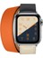 Inek Deri Çift Tur Askısı Apple Izle Iwatch Serisi Döngü Bilezik Değiştirme Çelik | Bantlar (Yurt Dışından) 2