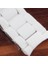 Üstün Silikon Kauçuk Sarılmış Katı Çelik Watch Band Siyah Kahverengi Mavi Beyaz Pürüzsüz Kayış Bilezik | Bantları Izle (Yurt Dışından) 3