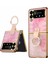 Galaxy Z Flip3 Için Yüzüklü Telefon Kılıfı - Açık Pembe (Yurt Dışından) 1