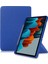 Samsung Galaxy Tab S8 Için / Galaxy Tab S7 T870 Kumaş Dokusu Çoklu Katlanır Yatay Çevirmeli Pu Deri Darbeye Dayanıklı Kılıf Tutucu ve Uyku / Uyandırma Fonksiyonlu (Yurt Dışından) 1
