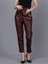 Basics & More Kadın Deri Pantolon 2