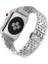 Lüks Paslanmaz Çelik Elmas Metal Bant Apple Watch Boncuk Çelik Kayış Iwatch Serisi | Watch Bands (Yurt Dışından) 2