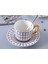Avrupa Tarzı Lüks Seramik Çay Bardağı ve Tabağı Seti Yaratıcı Altın Tasarım Porselen Çay Kemik Çin Kahve Fincanı Seti Drinkware | Kahve Fincanı ve tabak Setleri (Yurt Dışından) 2
