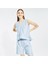Nautıca Kadın Mavi Oversıze Kolsuz Gömlek 25W409T.4ES 1