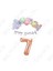 Happy Bırthday Gümüş Yazılı Kaligrafi Banner Makaron Balon Seti 7 Yaş Rose Gold Set Doğum Günü 1