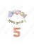 Happy Bırthday Gold Yazılı Kaligrafi Banner Makaron Balon Seti 5 Yaş Rose Gold Set Doğum Günü 1