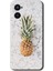 Oppo Reno 3 Kılıf Hd Desen Baskılı Arka Kapak - Ananas 1