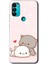 General Mobile Gm 21 Plus Kılıf Hd Desen Baskılı Arka Kapak - Kedi Aşkı 1