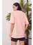 W Baskılı T-Shirt-Somon 2