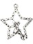 20PCS Star Charm Kolye Takı Yapma Bilezik Kolye Aksesuar Dıy (Yurt Dışından) 1
