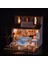 1/24 Dıy Dollhouse Minyatür Kiti, Mobilya, Hafif Arkaik Snack Mağazası Hediyesi (Yurt Dışından) 3