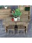 5pcs 1/12 Dollhouse Minyatür Yemek Masası Sandalye Diy Taklit Oyun Hobi Oyuncak (Yurt Dışından) 2