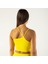 Kadın Ince Askılı Spor Sütyeni Atlet Esnek Crop Top - Sunlight Sarı 5