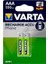 Varta Nı-Mh 1.2V 550 Mah HR03 Aaa Şarjlı 2li Ince Kalem Pil 1