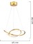 Belina Gold Sarkıt 48 Watt Sarkıt Ofis Avizeleri 3 Renkli Ledli Modern Mutfak Banyo Led Salon Sarkıt Avize 3