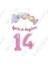 Iyiki Doğdun Yazılı Kaligrafi Banner Makaron Balon Seti 14 Yaş Pembe Set Doğum Günü 1