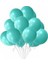 10 Adet Metalik Sedefli Su Yeşili Balon, Helyumla Uçan-Dogum Günü-Parti-Kaliteli Balon 1