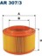 AR307/3 Hava Filtresi Ranger 11- Ranger Tke 14- 2.2 155Ps / B2500 Mazda 13- 2.2 155Ps Mazda Bt-50 Ym 2.2 Td 1720719 AB399601AB AR3073 (WF273782) 1