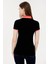 Kadın Siyah T-Shirt 50248051-VR046 5