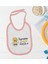 Kids Kişiye Özel Pembe Bebek Mama Önlüğü - Model 78 1