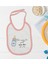 Kids Kişiye Özel Pembe Bebek Mama Önlüğü - Model 102 1