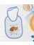 Kids Kişiye Özel Mavi Bebek Mama Önlüğü - Model 129 1