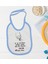 Kids Kişiye Özel Mavi Bebek Mama Önlüğü - Model 104 1